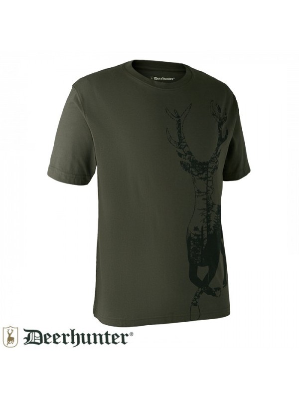 DEERHUNTER T-shirt Geyik Desenli…