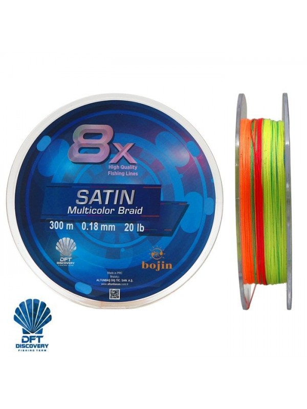 DFT Bojin 8X Satin M.Color İp Misina  0.18mm 300 m…