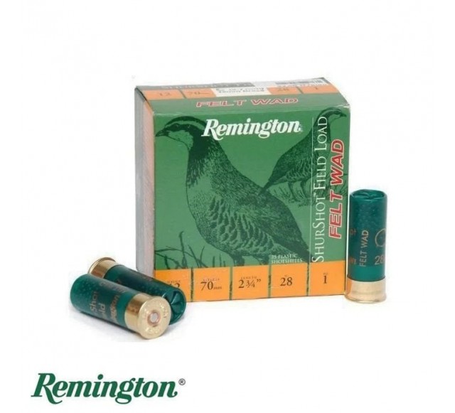 REMINGTON Field Load Keçe Tapa 12 Ga 28G. No:9…