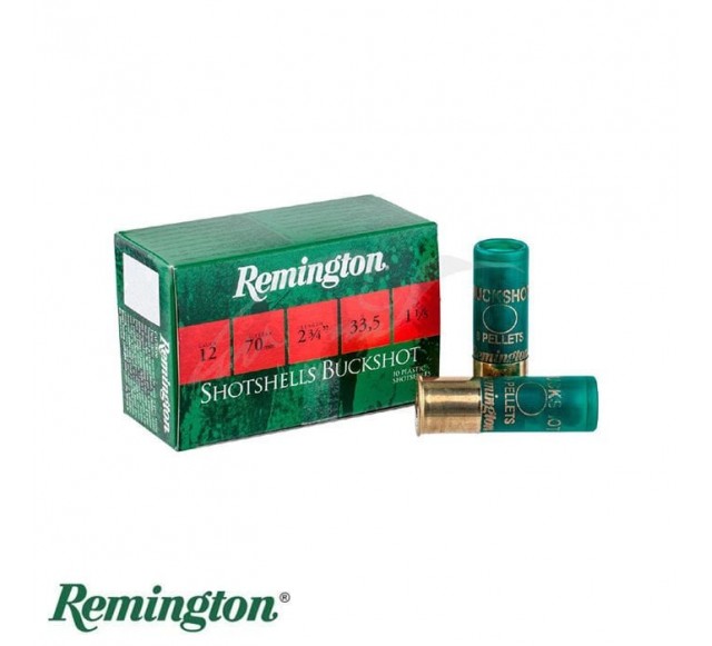 REMINGTON Shurshot Buckshot 12 Ga 33,5G. No:11/0…