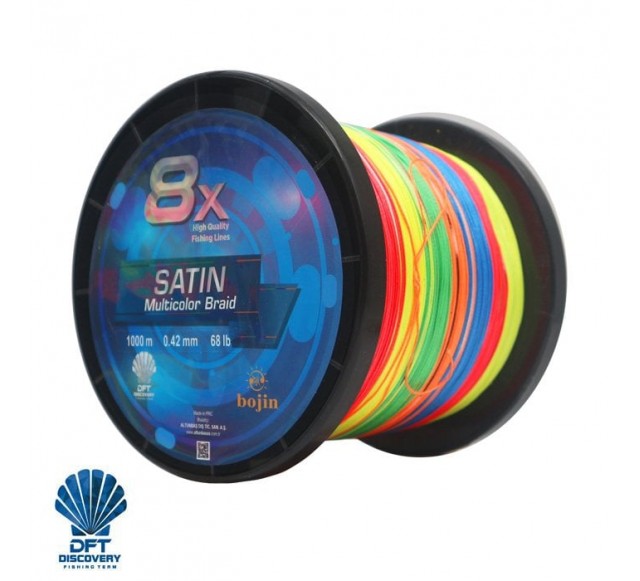 DFT Bojin 8X Satin M.Color İp Misina  0.42mm 1000m…