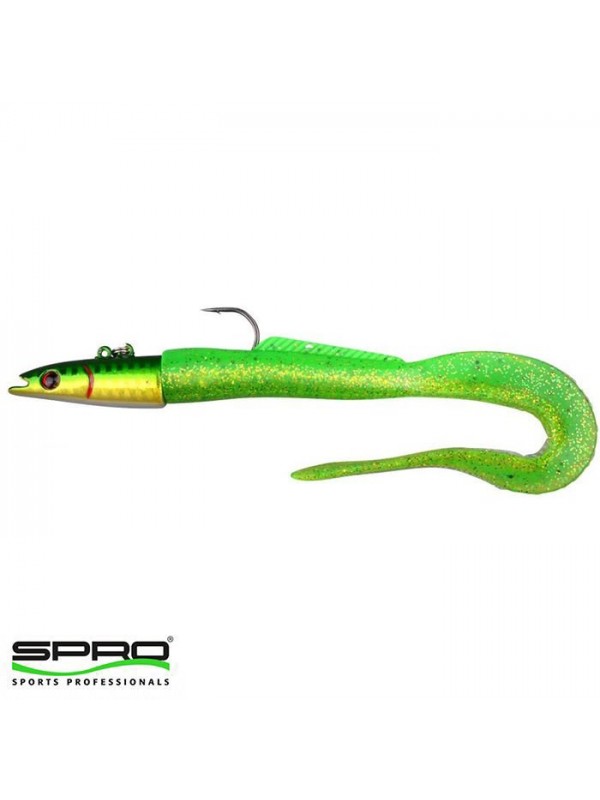 D. SPRO Hyper Eel Jig 50G SalyMilk Silikon Yem 1/3…