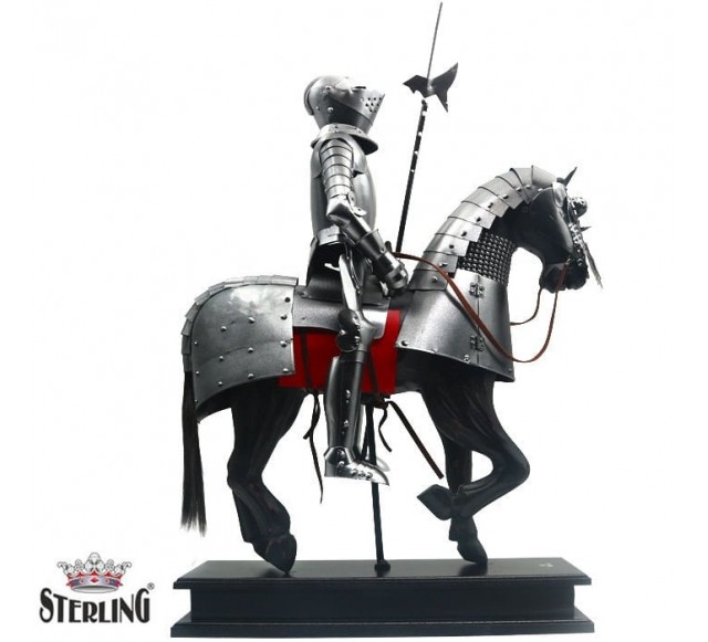 STERLING Iron Knight Atlı Dekoratif Süs…