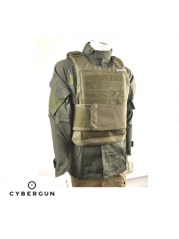 D. CYBERGUN Swiss Arms Light Od Airsoft Yeleği…