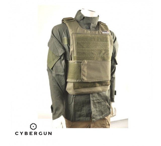 D. CYBERGUN Swiss Arms Light Od Airsoft Yeleği