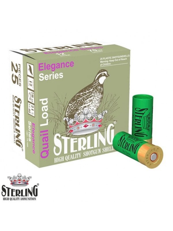 STERLING 12 Cal Elegance Bıldırcın No:10 Av Fişeği…