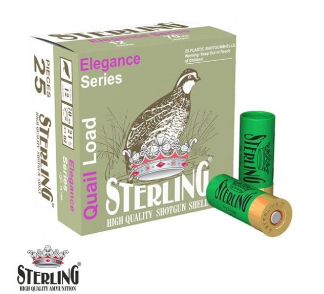 STERLING 12 Cal Elegance Bıldırcın No:10 Av Fişeği