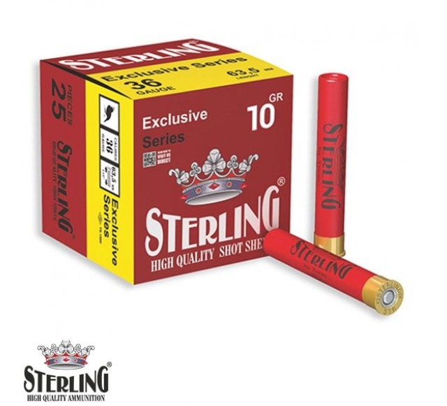 STERLING 36 Cal. 10 G. No: 9 Av Fişeği…