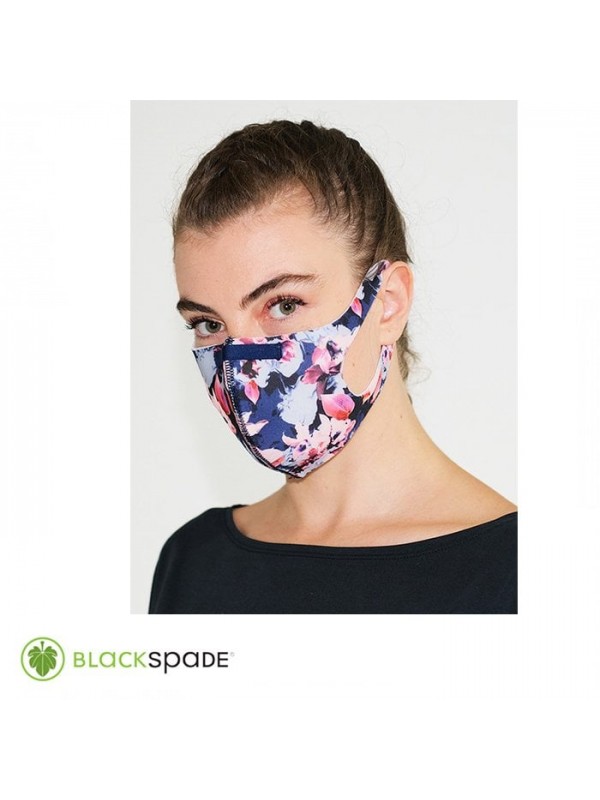 BLACKSPADE Unisex Koruyucu Maske Çiçek Desen…