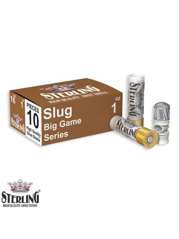 STERLING 16 Cal. Slug Tek Kurşun Av Fişeği…