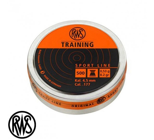 RWS Training 4,5M 0,53G Havalı Saçma *500…