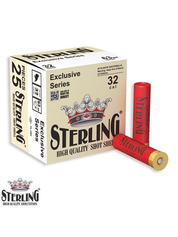 STERLING 32 Cal. 14 G. No: 5 Av Fişeği…