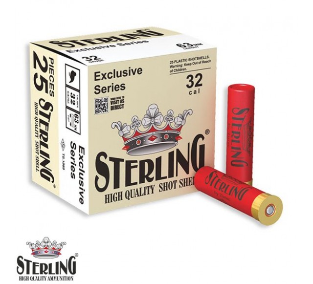 STERLING 32 Cal. 14 G. No: 5 Av Fişeği