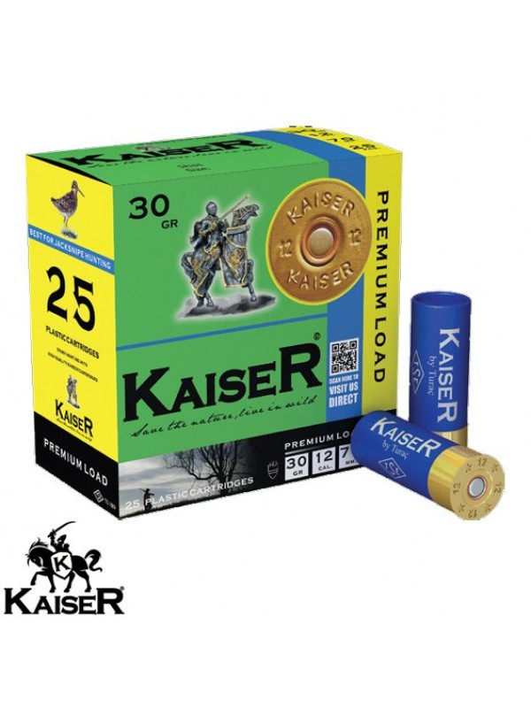 KAISER 12 Cal. 30 G. No: 7 Av Fişeği…