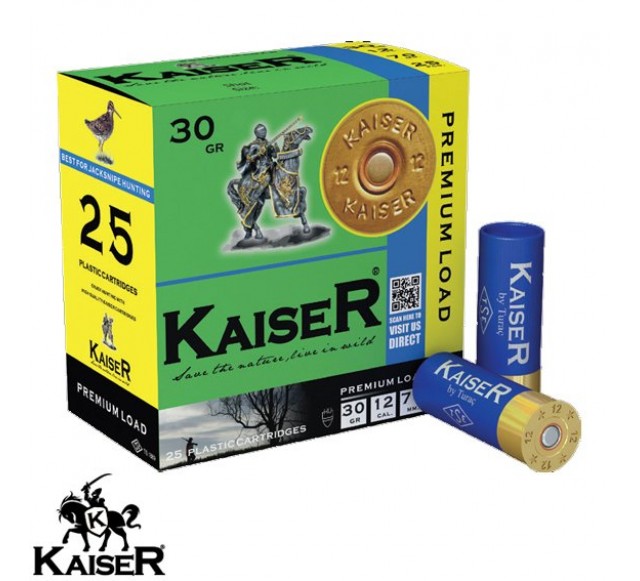 KAISER 12 Cal. 30 G. No: 7 Av Fişeği…