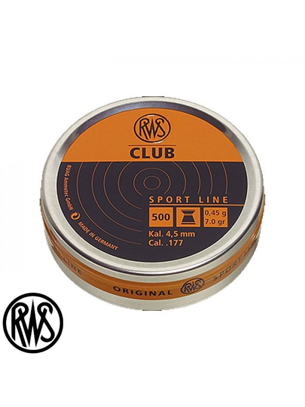 RWS Club 4,5M 0,45G Havalı Saçma *500…