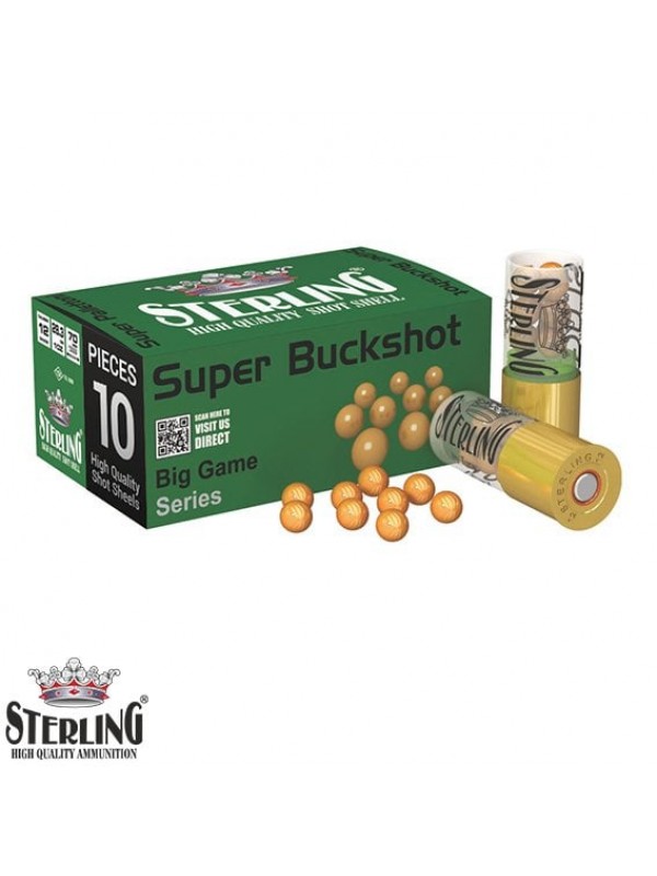 STERLING 12 Cal. Super Buckshot-Şevrotin Av Fişeği…