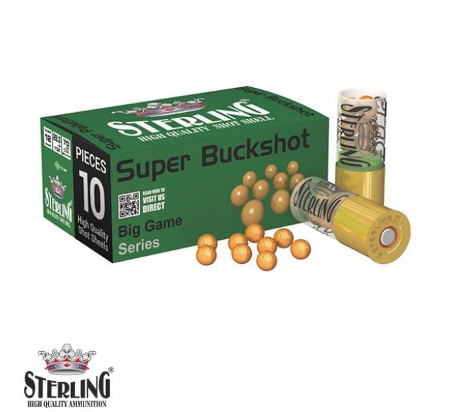 STERLING 12 Cal. Super Buckshot-Şevrotin Av Fişeği…