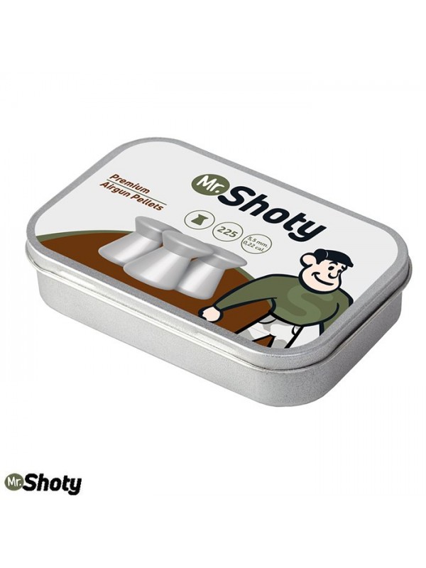 MR. SHOTY Premium Match 5,5 mm Havalı  Saçma *225…