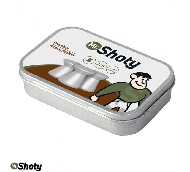 MR. SHOTY Premium Match 5,5 mm Havalı  Saçma *225…