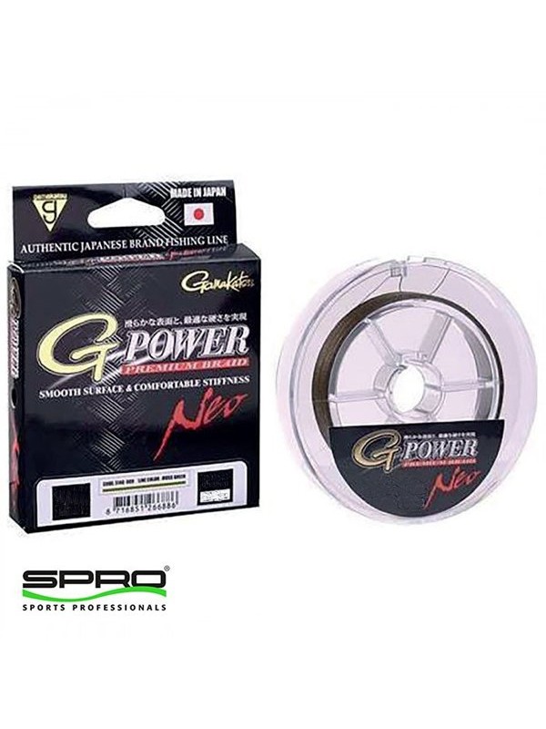 SPRO G-Power Premium Braid 135M MG 0,09M İp Misina…