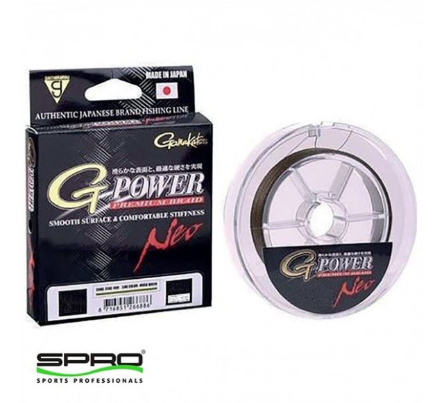 SPRO G-Power Premium Braid 135M MG 0,09M İp Misina…