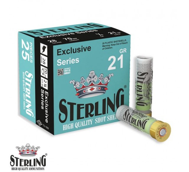 STERLING 28 Cal. 21 G. No: 9 Av Fişeği…