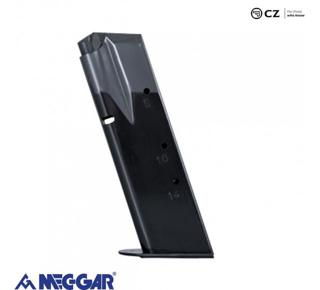 MEC-GAR CZ 75 Compact 9X21 Siyah Tabanca Şarjörü…