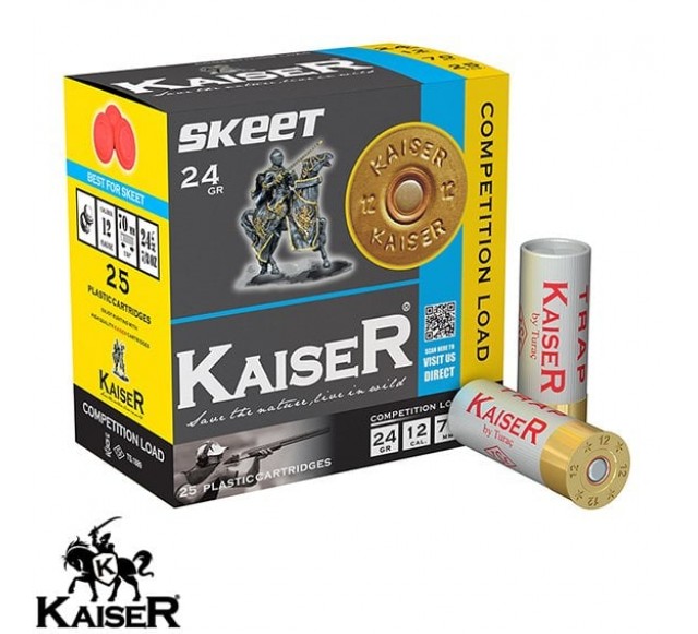 KAISER 12 Cal. Skeet 24 G. No: 9,5 Atış Fişeği…