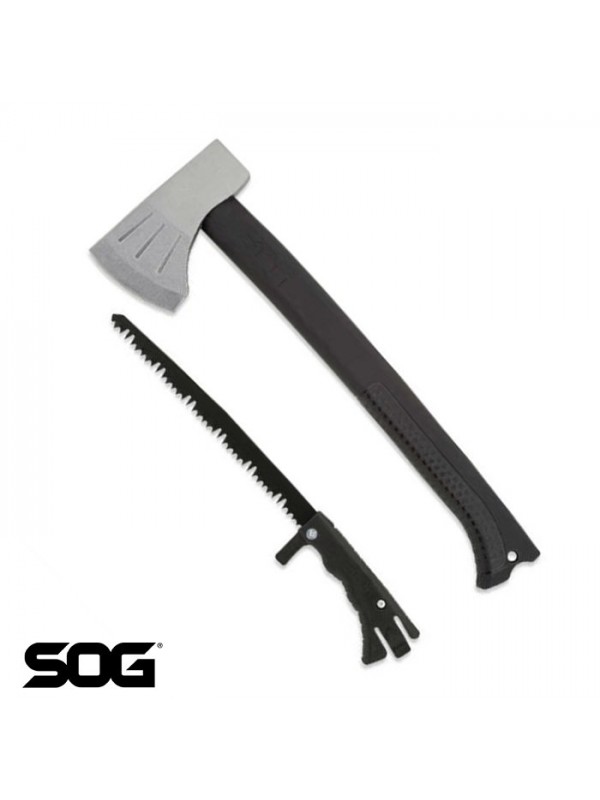 SOG F17N Backcountry Axe Balta ve Testere Seti…