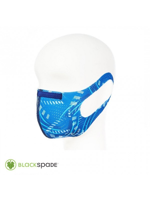 BLACKSPADE Unisex Koruyucu Maske Işık Desen…