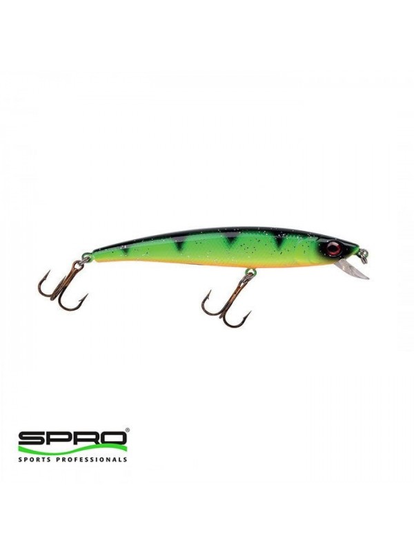 SPRO PC Bigeye Minnow 9CM Green Perch Maket Yem…