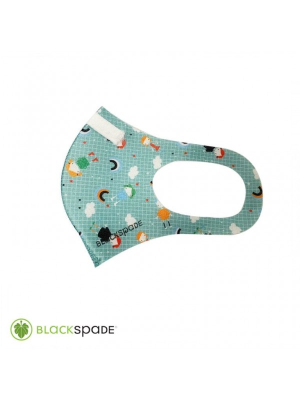 BLACKSPADE Çocuk Koruyucu Maske Mutlu Desen S1…