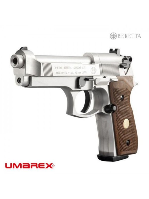 UMAREX Beretta M92 FS 4,5MM Havalı Tabanca A.Nikel…