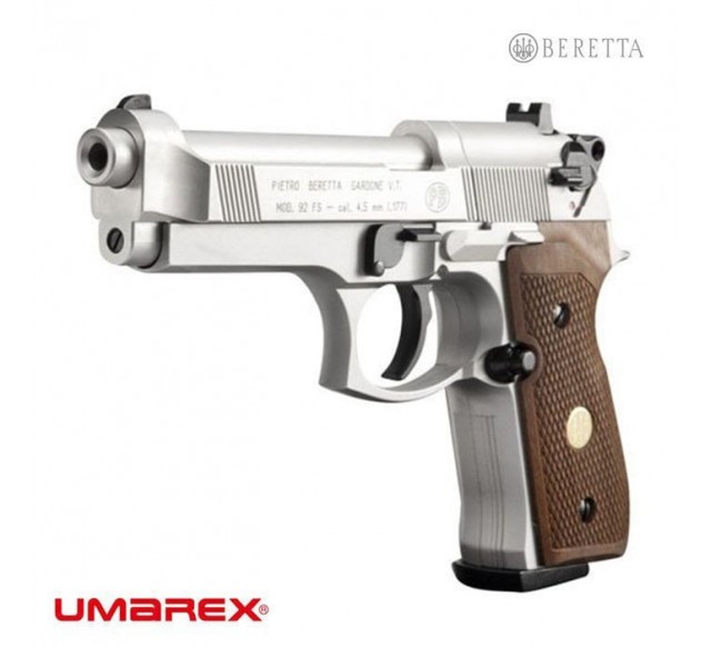 UMAREX Beretta M92 FS 4,5MM Havalı Tabanca A.Nikel…