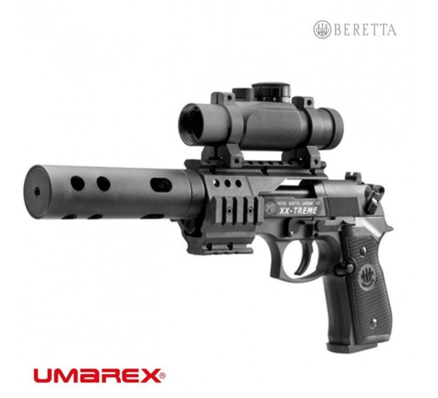 UMAREX Beretta MXX-Treme 4,5M Havalı Tabanca Siyah…