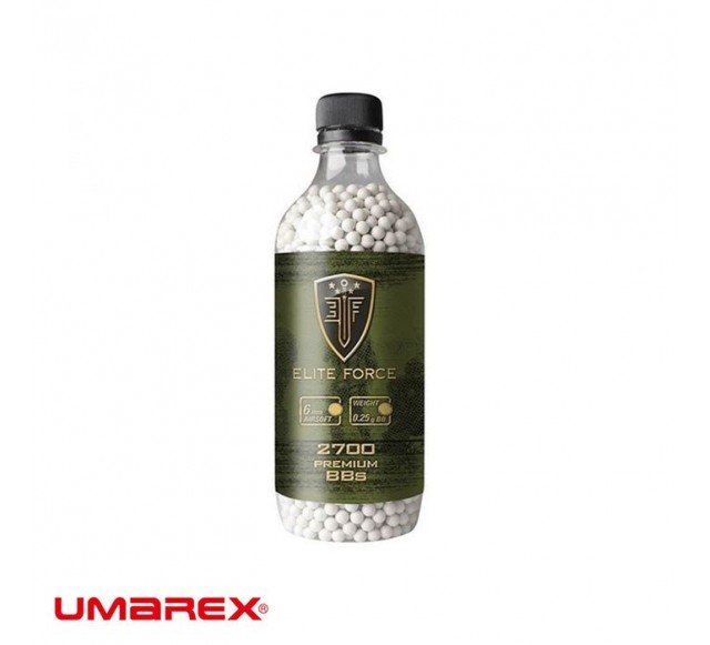 UMAREX Elite Force Airsoft BB 0,25 Beyaz 2700 Adet…