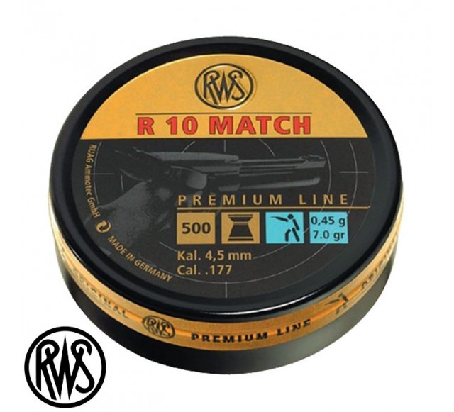 RWS R10 Match HV 4,49 4,5M 0,45G Havalı Saçma *500…