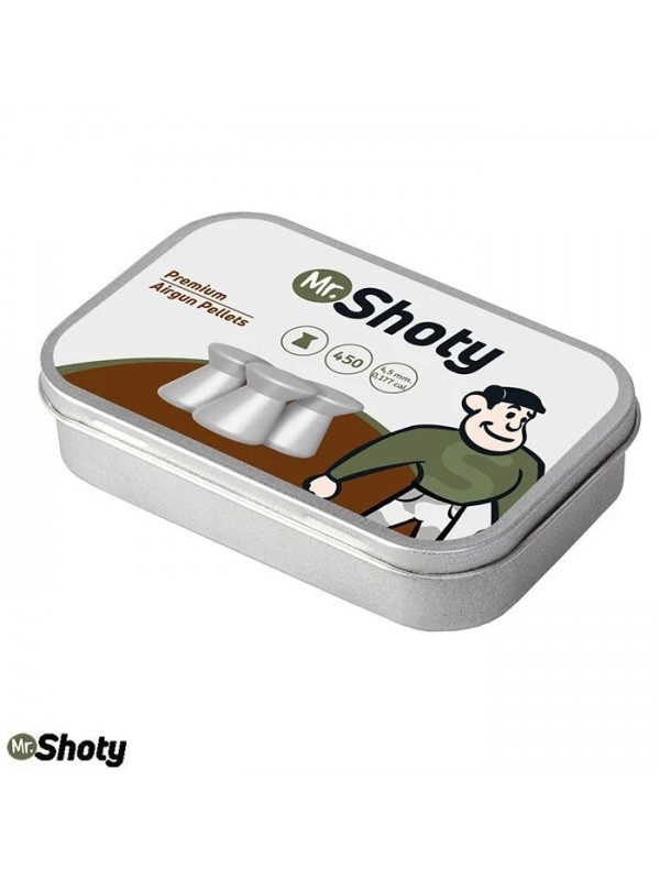 MR. SHOTY Premium Match 4,5 mm Havalı  Saçma *450…