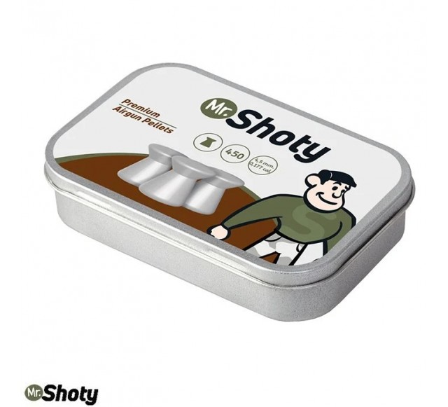 MR. SHOTY Premium Match 4,5 mm Havalı  Saçma *450…