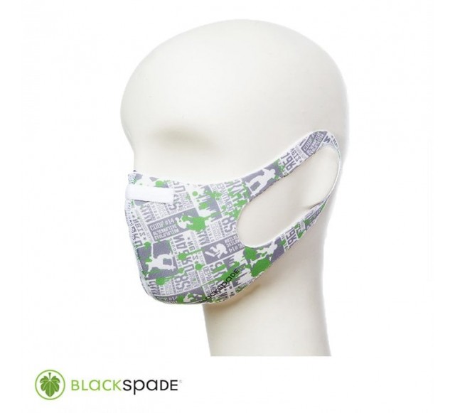 BLACKSPADE Çocuk Koruyucu Maske Paten Desen S2…