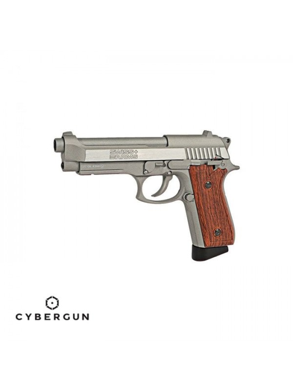 CYBERGUN S. Arms 92 Gümüş C6 4,5MM Havalı Tabanca…