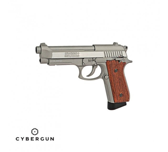 CYBERGUN S. Arms 92 Gümüş C6 4,5MM Havalı Tabanca