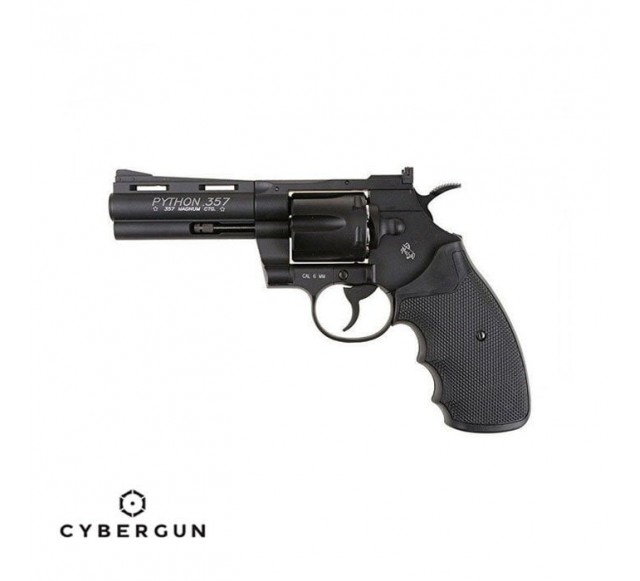 CYBERGUN Colt Python 4" CNC Siyah Airsoft Tabanca…