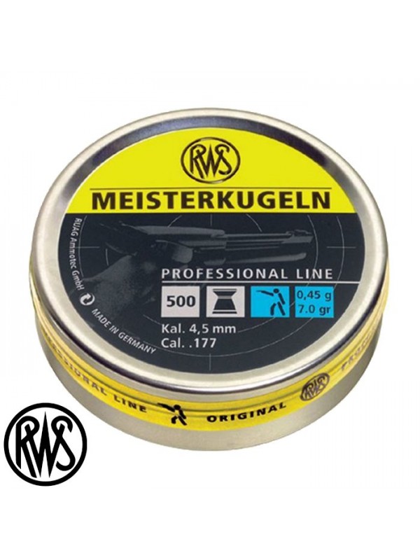 RWS Meister 4,5M 0,45G Havalı Saçma *500…