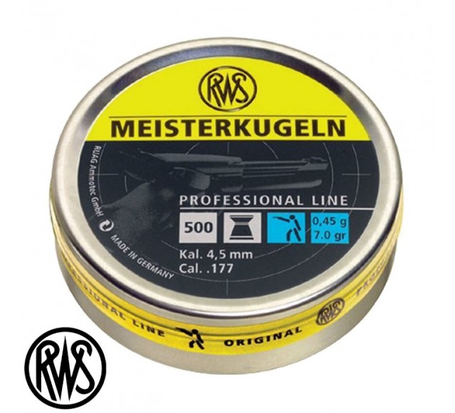 RWS Meister 4,5M 0,45G Havalı Saçma *500…