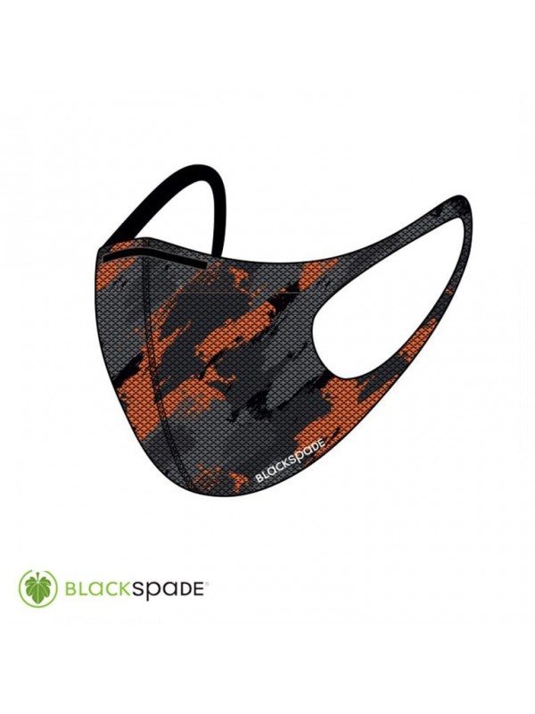 BLACKSPADE Unisex Koruyucu Maske Dağınık Desen…