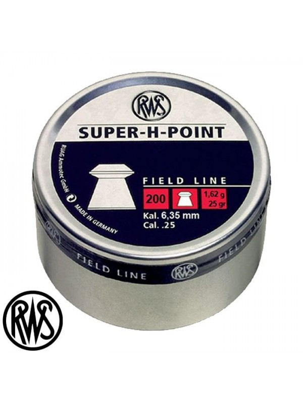 RWS Super-H-Point 6,35M 1,62G Havalı Saçma *200…