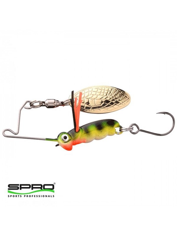 SPRO Larva SpinnerBait 4CM 7G Perch…