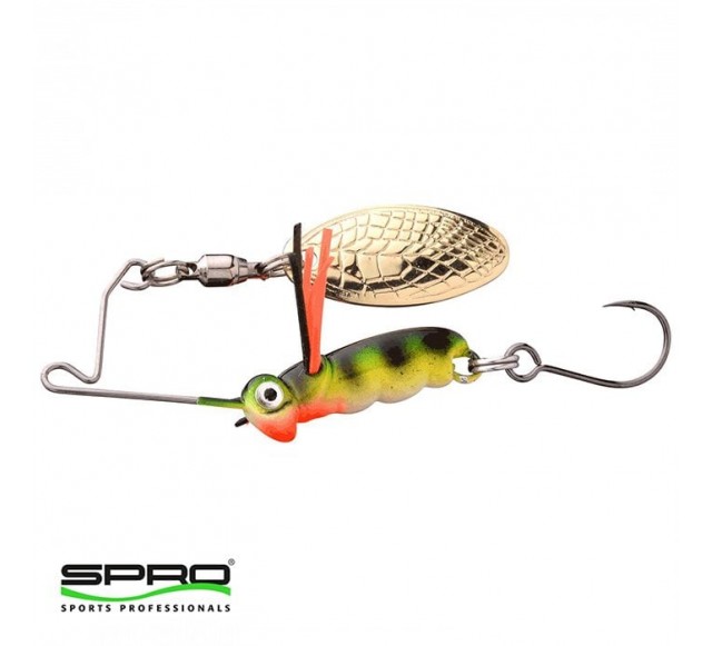 SPRO Larva SpinnerBait 4CM 7G Perch